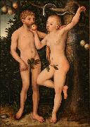 Lucas  Cranach, Adam and Eve